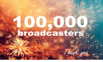 DaCast has reached 100,000 broadcasters